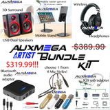 Auxmega™ Rec Artist Bundle/Kit