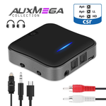 Auxmega™ HD Audio Transmitter Receiver Wireless Adapter w/ RCA/SPDIF/3.5mm Aux Jack