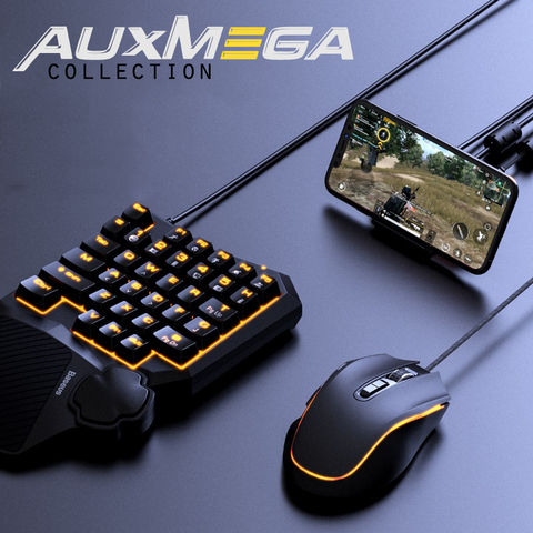 Auxmega™ Mobile Keyboard-Mouse Gamepad Controller-HUB Adapter by Baseus