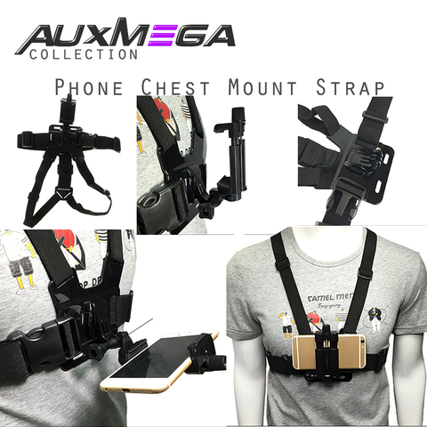 Auxmega™ Phone Chest Mount Strap