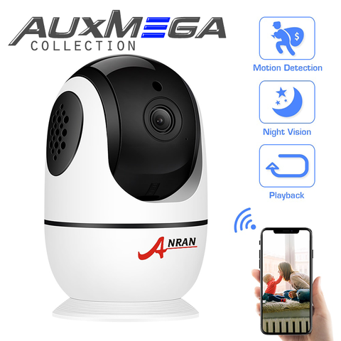 Auxmega™ 1080P Wireless Home Security Two-way IP Dome Camera w/ Audio Surveillance by Anran