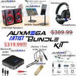 Auxmega™ Rec Artist Bundle/Kit