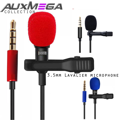 Auxmega™ Pro 3.5mm Clip-on Lavalier Mic