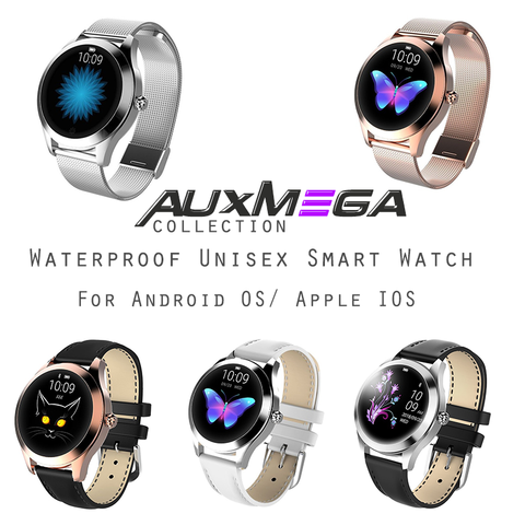 Auxmega™ Waterproof Unisex Smart Watch For IOS/Android