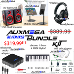 Auxmega™ Beatmaker Bundle/Kit