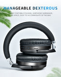 Auxmega™ True Wireless Foldable Headphones w/Noise Cancellation