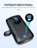 Auxmega™Wireless Bluetooth Waterproof Earphones w/ Dual USB Battery Charge Case - Celly Swag