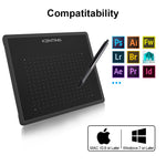 Auxmega 5-Inch Digital Graphics Drawing Tablet by Kenting