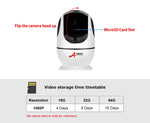 Auxmega™ 1080P Wireless Home Security Two-way IP Dome Camera w/ Audio Surveillance by Anran