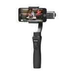 Auxmega™ 3-Axis Handheld Gimbal Stabilizer w/Focus Pull & Zoom Action Camera (Solo/Kit) - Celly Swag