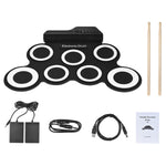 Auxmega™ Portable Electronic Drum Set