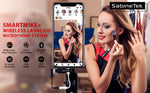 Auxmega™ SmartMike+ Wireless Bluetooth Microphone by Sabinetek