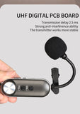 Auxmega™ 4Channel Wireless Lavalier Microphone