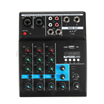 Auxmega™ Bluetooth 4 Channel Audio Mixer Console With Reverb Effect